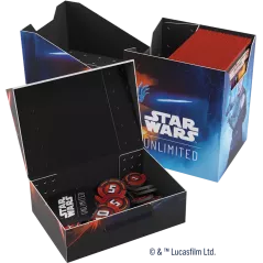 Gamegenic – Star Wars Unlimited – Deck Box – Rey/Kylo Ren