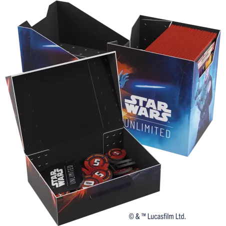 Gamegenic – Star Wars Unlimited – Deck Box – Rey/Kylo Ren