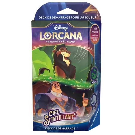 Lorcana -  Collection des 2 starter deck - Chapitre 5 - Ciel Scintillant