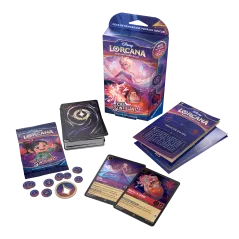 Lorcana -  Collection des 2 starter deck - Chapitre 5 - Ciel Scintillant