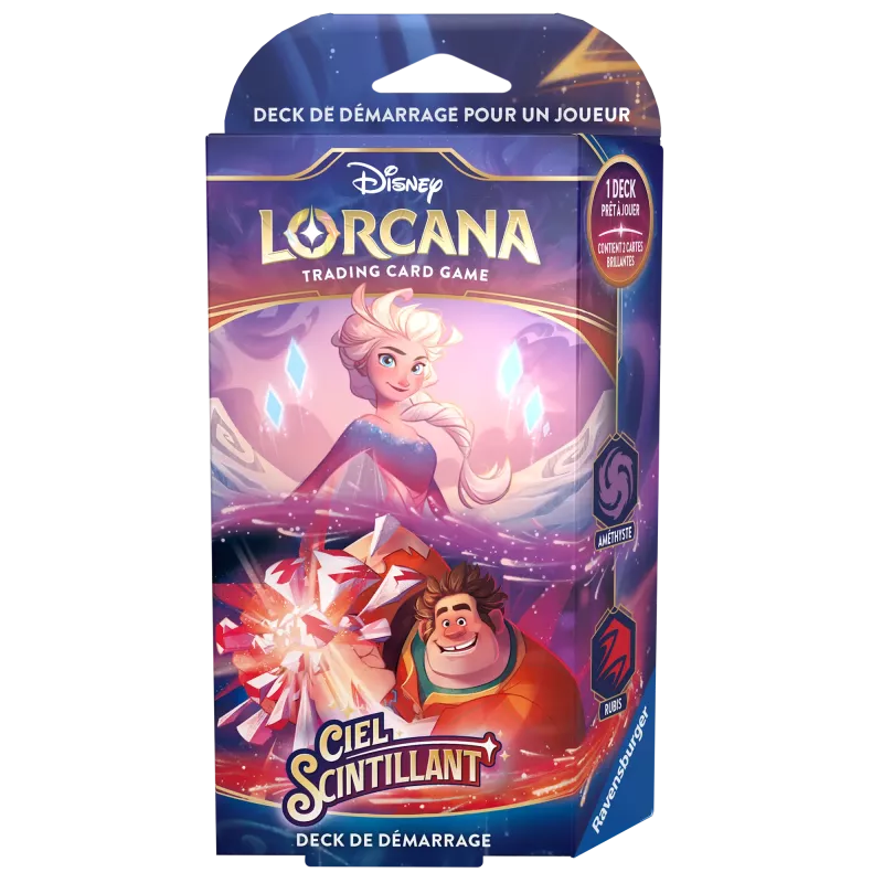 Lorcana - Deck Starter - Chapitre 5 - Ciel Scintillant - Elsa et Ralph