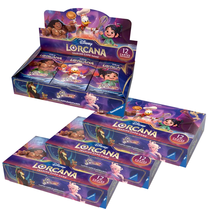 Lorcana - Case de 4 display - Chapitre 5 - Ciel Scintillant