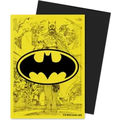 Dragon Shield Sleeves Matte Dual Art - Standard (100) - Batman Core