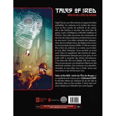 Cyberpunk Red - Tales of the Red - Récits de l’Ère du Rouge