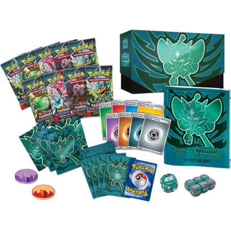 Pokémon – Coffret Dresseur d’Élite – EV06 Mascarade Crépusculaire