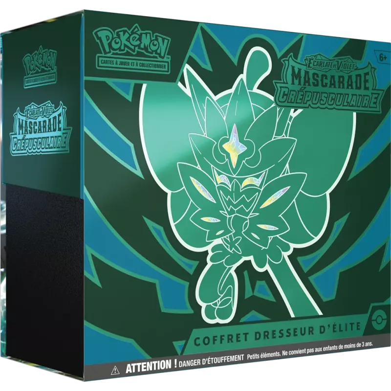 Pokémon – Coffret Dresseur d’Élite – EV06 Mascarade Crépusculaire