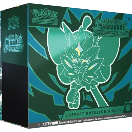 Pokémon – Coffret Dresseur d’Élite – EV06 Mascarade Crépusculaire