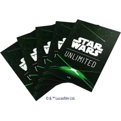 Gamegenic - Star Wars Unlimited - Sleeves - Card Back Green