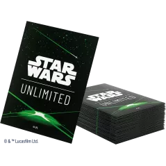 Gamegenic - Star Wars Unlimited - Sleeves - Card Back Green