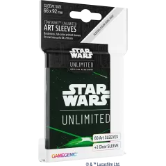 Gamegenic - Star Wars Unlimited - Sleeves - Card Back Green