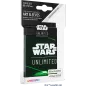 Gamegenic - Star Wars Unlimited - Sleeves - Card Back Green