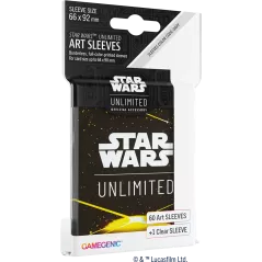 Gamegenic - Star Wars Unlimited - Sleeves - Card Back Yellow