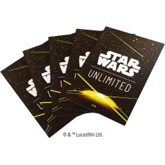 Gamegenic - Star Wars Unlimited - Sleeves - Card Back Yellow