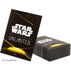 Gamegenic - Star Wars Unlimited - Sleeves - Card Back Yellow