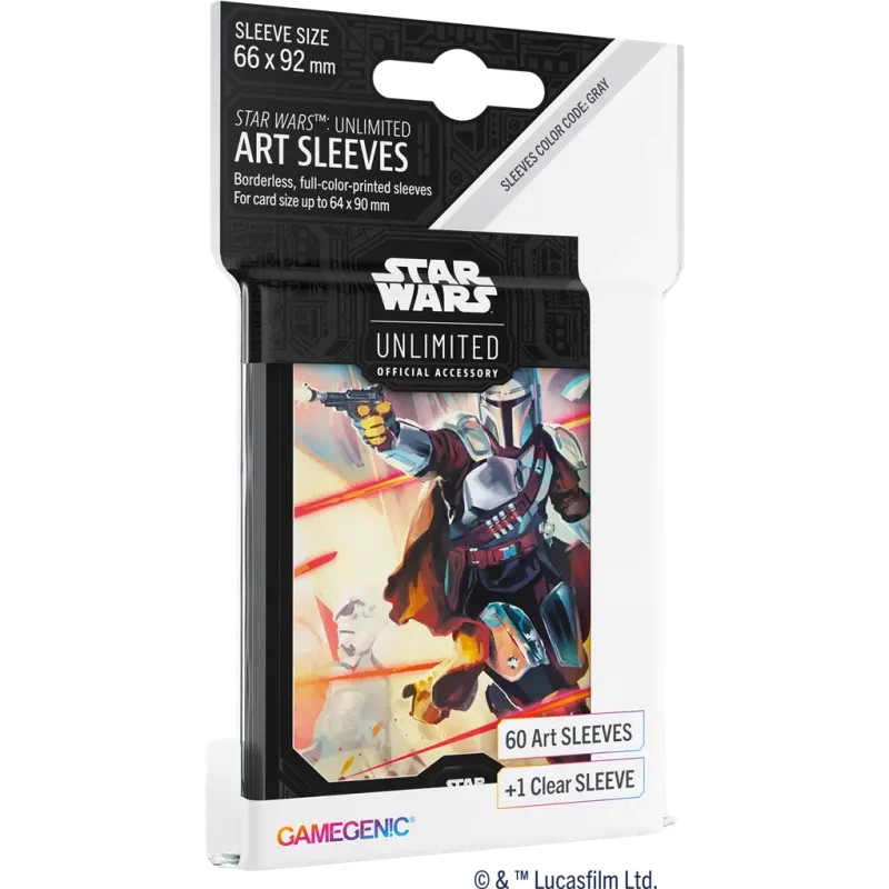 Gamegenic - Star Wars Unlimited - Sleeves - Mandalorian