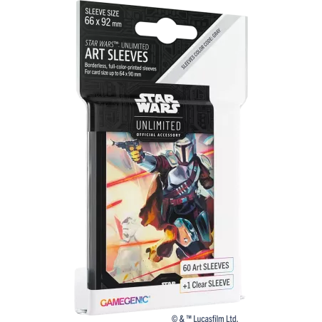 Gamegenic - Star Wars Unlimited - Sleeves - Mandalorian