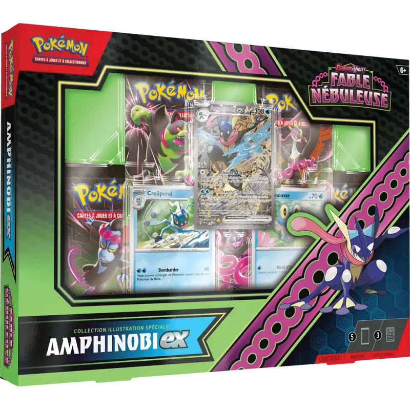 Pokémon – Coffret – EB06.5 - Fable Nébuleuse - Amphinobi Ex