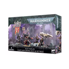 Warhammer 40 000 - Black Templars : Chapelain Grimaldus Et Sa Suite