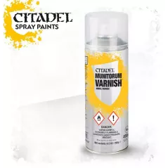 Citadel - Peinture Spray - Sous Couche - Munitorum Varnish (400ml)