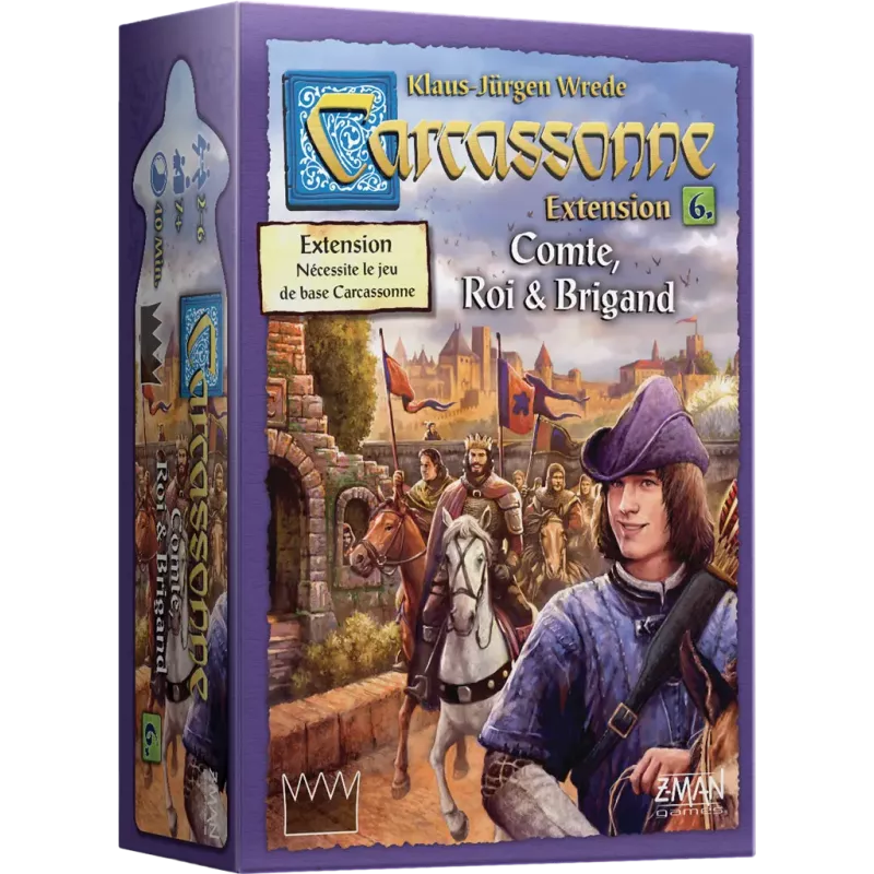 Carcassonne - Extension 6 - Comte Roi & Brigand