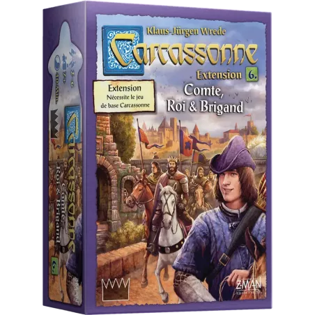 Carcassonne - Extension 6 - Comte Roi & Brigand