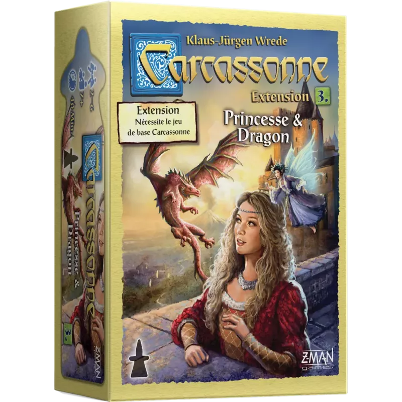 Carcassonne - Extension 3 - Princesse & Dragon