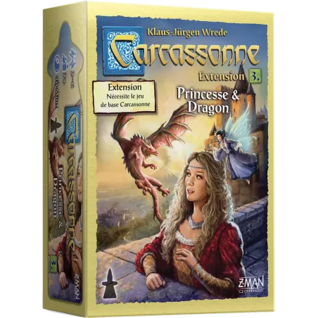 Carcassonne - Extension 3 - Princesse & Dragon