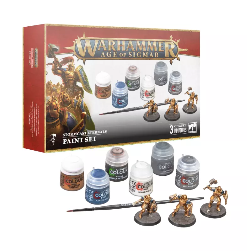 Warhammer Age of Sigmar - Set de Peinture Stormcast Eternals