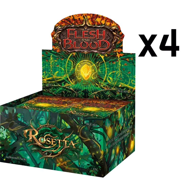 Flesh & Blood TCG - Case (4 display) - Rosetta