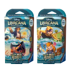 Lorcana -  Collection des 2 starter deck - Chapitre 6 - La Mer Azurite