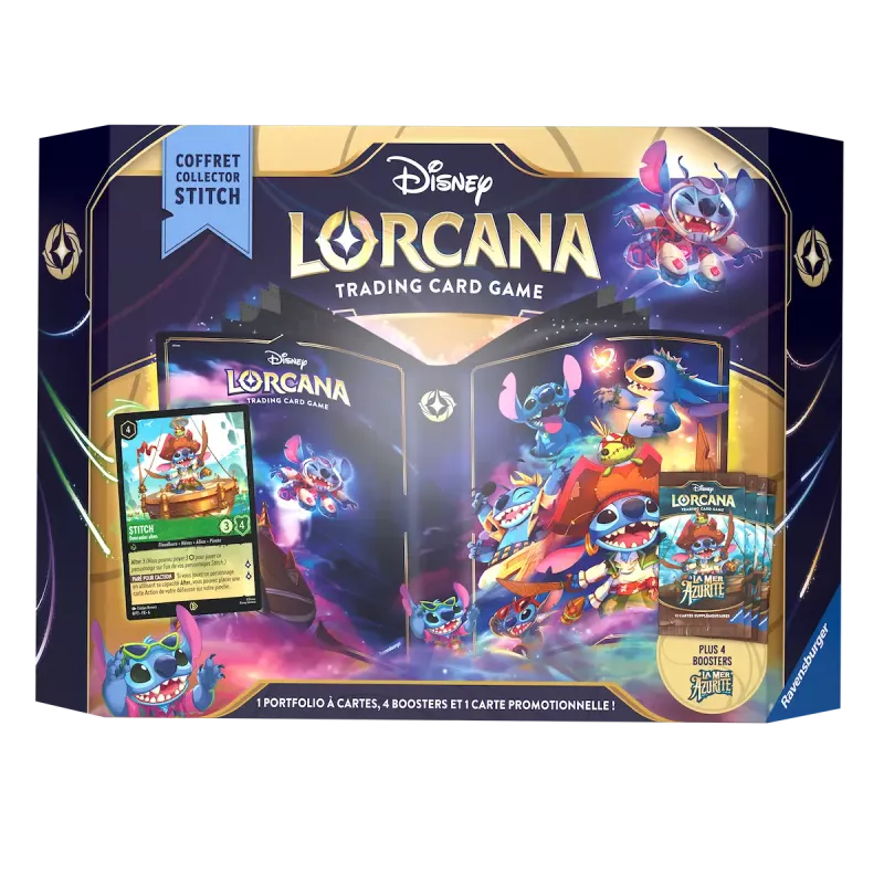 Lorcana - Coffret Cadeau - Chapitre 6 - La Mer Azurite - Stitch