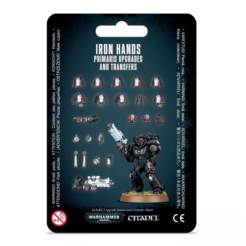 Warhammer 40 000 - Améliorations Iron Hands Primaris