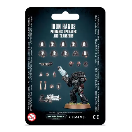 Warhammer 40 000 - Améliorations Iron Hands Primaris