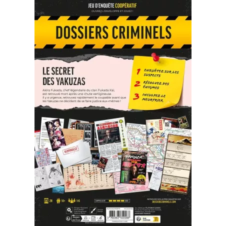 Dossiers Criminels - Le Secret des Yakuzas