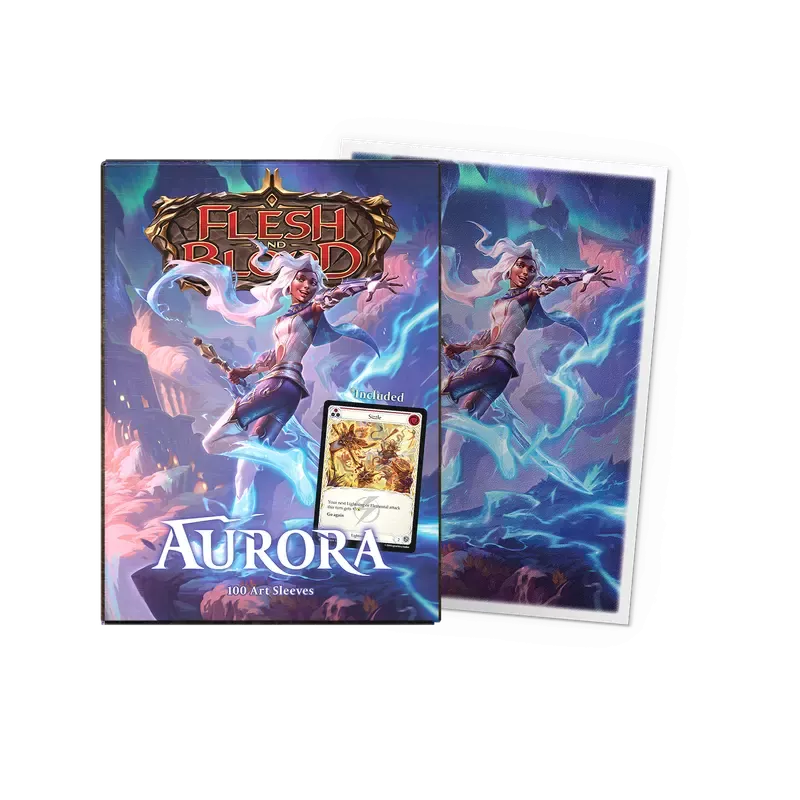 Dragon Shield - Brushed Art Sleeves - Standard (100) - Aurora