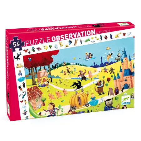 Puzzle Observation - Les contes