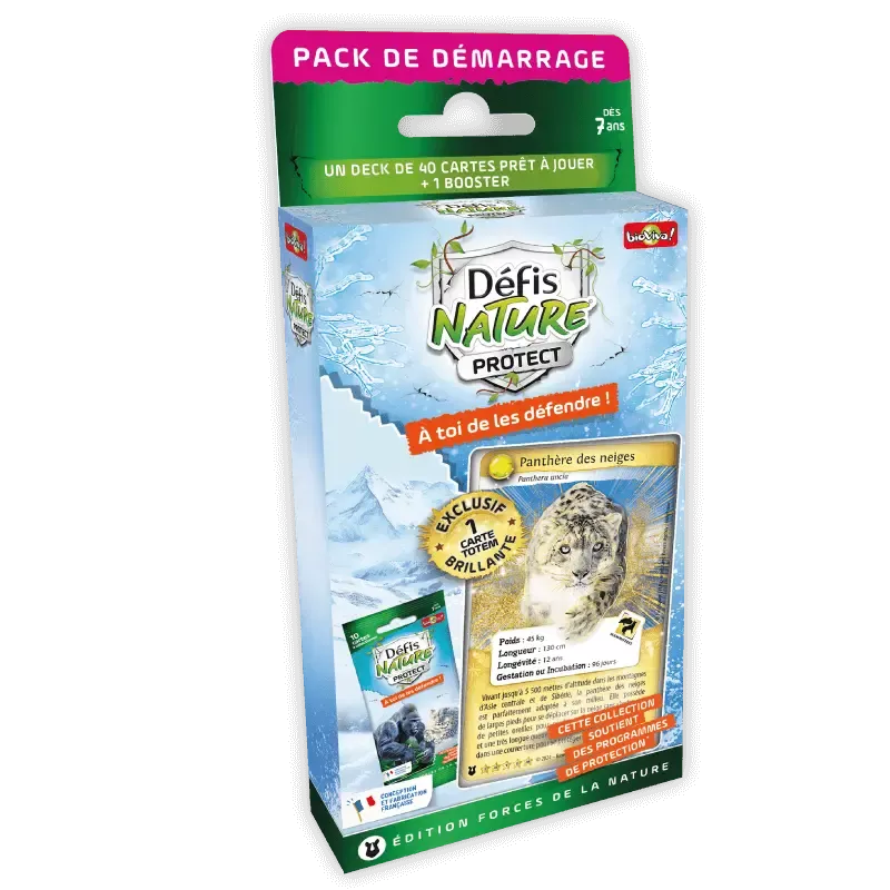 Défis Nature Protect - Pack de démarrage - Panthère des Neiges