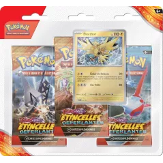 Pokémon – Pack 3 Boosters – EV08 Étincelles Déferlantes - Électhor