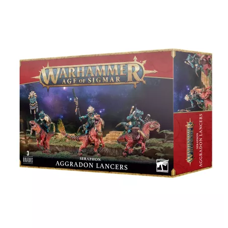 Warhammer Age of Sigmar - Seraphon - Aggradon Lancers