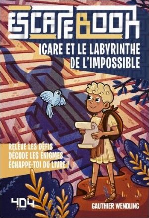 Escape Book Jr – Icare et le labyrinthe de l’impossible