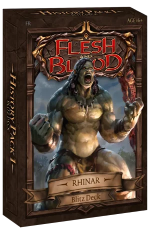 Flesh & Blood TCG – Deck – Rhinar (Anglais)