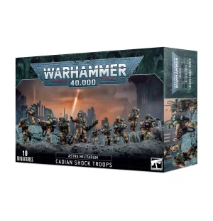 Warhammer 40 000 – Astra Militarum – Cadian Shock Troops