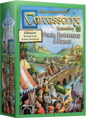 Carcassonne – Extension 8 – Ponts Forteresses et Bazars