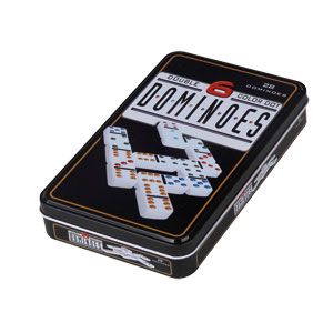 Dominos Double 6 – Boîte Métal