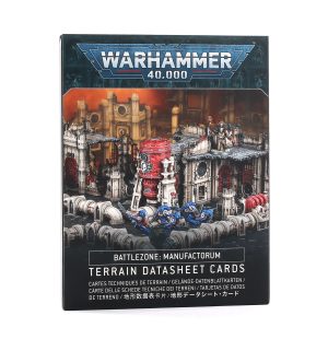 Warhammer 40 000 – Battle Zone Manufactorum : Datasheet Cards (français)